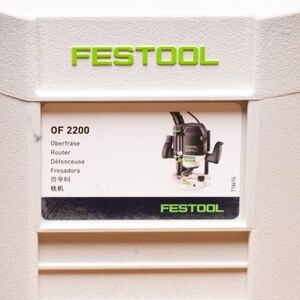 Festool OF 2200 EB Plunge ROUTER with accessories fs-sys/2 accessories,  ZS-OF 2